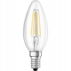 Osram Stmívatelná LED žárovka E14 SVÍČKA 3,4W = 40W 470lm 2700K Teplá bílá FILAMENT