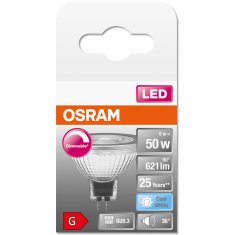 Basic LED žárovka MR16 8W 4000K CRI90 Stmívatelné OSRAM