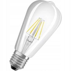 Osram LED žárovka E27 ST64 4W = 40W 470lm 2700K Teplá bílá FILAMENT