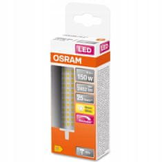 Osram Stmívatelná LED žárovka 118mm R7s 19W = 150W 2452lm 2700K Teplá bílá