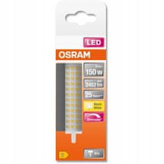 Osram Stmívatelná LED žárovka 118mm R7s 19W = 150W 2452lm 2700K Teplá bílá