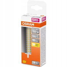 Basic LED žárovka R7s vlákno 118mm 19W 150W 2700K OSRAM