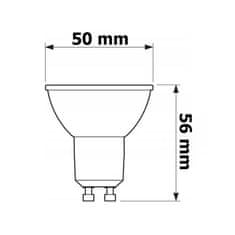 Basic Halogenová LED žárovka GU10 4W 4000K NEUTRAL 45°