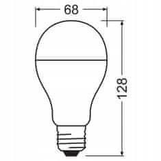 Basic LED žárovka E27 A60 19W = 150W 2452lm 4000K OSRAM