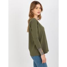 Ex moda Dámská blůza ESTELLA khaki EM-BZ-ES-21-609.10X_393204 Univerzální