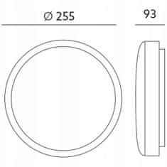 Basic LED PLAFON LUMINAIRE SNÍMAČ POVRCHOVÉHO PANELU LAMP