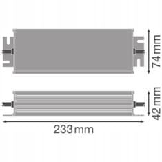 Basic Hermetický napájecí zdroj pro 250W 24V LED pásky LEDVANCE
