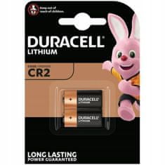 Basic Duracell lithiová baterie High Power CR2 DL2 3V 2ks