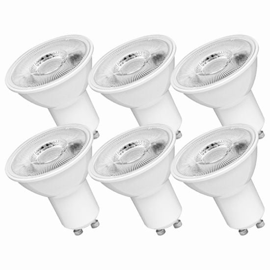 Basic 6x LED HALOGEN GU10 6,9W = 80W 4000K OSRAM