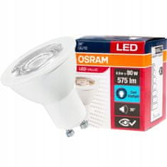 Basic 6x 6,9W 80W halogenová LED žárovka GU10 6500K OSRAM