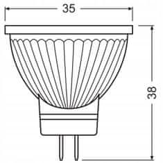 Basic LED žárovka GU4 MR11 4,5W 2700K STÍMATELNÁ OSRAM