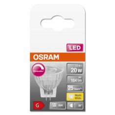 Basic LED žárovka GU4 MR11 3,2W 2700K STÍMATELNÁ OSRAM