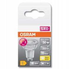 Basic LED žárovka GU10 4,5W 2700K 36° OSRAM DIM 3STEP