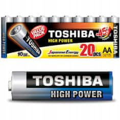 Basic Alkalické baterie TOSHIBA FINGERS LR6 AA 40ks
