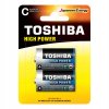 Alkalické baterie TOSHIBA HIGH POWER LR14 C 2ks