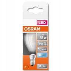 Basic LED žárovka E14 P45 3W 25W 4000K OSRAM STAR Retro