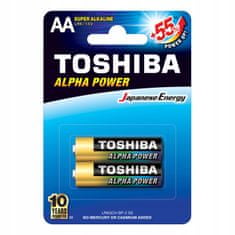 Basic Alkalické baterie TOSHIBA FINGERS LR6 AA 2ks