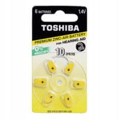 Basic 6X TOSHIBA PR536 10 baterií pro vaše NASLUCHADLO
