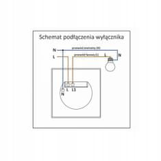 Basic Hmatový SPÍNAČ Unipolární WIFI Smart Tuya