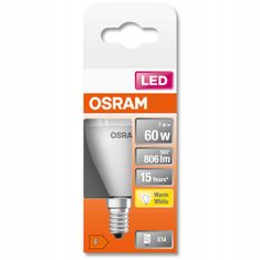 Basic LED kuličková žárovka E14 7W = 60W 806lm 2700K OSRAM