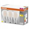 Osram 3x LED žárovka E27 A60 7,5W = 75W 1055lm 2700K Teplá bílá FILAMENT