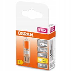 Osram LED žárovka COB G9 CAPSULE 1,8W = 20W 200lm 2700K Teplá bílá