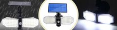 Basic SOLÁRNÍ LED LAMPA 78x LED 15W pohybový senzor IP65