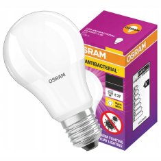 Basic LED žárovka E27 8,5W OSRAM ANTIBACTERIAL Teplá