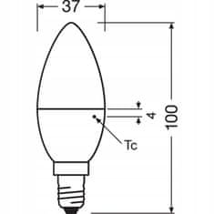 Basic ANTIBAKTERIÁLNÍ LED žárovka E14 5,5W OSRAM 6500K