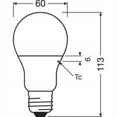 Basic LED žárovka E27 ANTIBAKTERIÁLNÍ 8,5W OSRAM 6500K