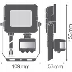 Basic LED reflektor 10W 4000K LEDVANCE POHYBOVÝ SENZOR