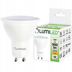 LUMILED LED žárovka GU10 PAR16 10W = 80W 900lm 3000K Teplá bílá 120°