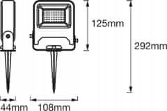 Basic 10W HALOGEN HALOGEN LED světlomet IP65 LEDVANCE