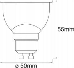 Basic 3x GU10 5W RGB SMART + WiFi LEDVANCE LED žárovka