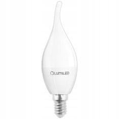 LUMILED LED žárovka E14 BA35 Plamen 5W = 40W 470lm 3000K Teplá bílá
