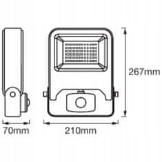 Basic LED světlomet 50W 4000K MOTION SENSOR LEDVANCE