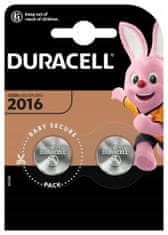 Basic Duracell DL-2016 BUTTON BATTERIES Blister 2ks