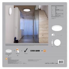 Basic LED panel 28W CCT SMART + WiFi PLANON 45cm LEDVANCE