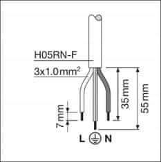 Basic Světlomet HALOGEN LED 20W 3000K bílá Ledvance