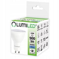 LUMILED LED žárovka GU10 PAR16 10W = 80W 900lm 6500K Studená bílá 120°