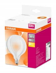 Osram LED žárovka E27 G95 6,5W = 60W 806lm 2700K Teplá bílá FILAMENT 300°