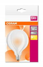 Osram LED žárovka E27 G95 6,5W = 60W 806lm 2700K Teplá bílá FILAMENT 300°