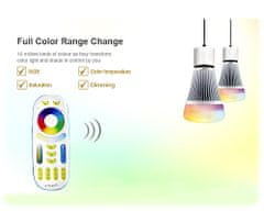 Basic Mi-Light RGB RGB + CCT LED dálkové ovládání 4 ZÓNY TOUCH Wi-Fi