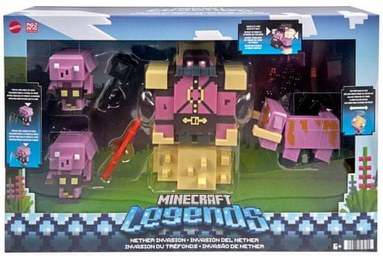 Mattel Minecraft Legends Sada figurek HFG51