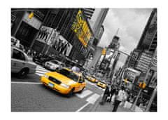 AG Design Taxi na ulicích New Yorku, fototapeta, 155 x 110 cm