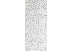 AG Design 3D abstrakce bílé kostky, vliesová fototapeta 90x202 cm
