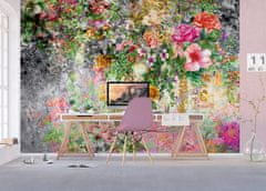 AG Design Květinový akvarel, vliesová fototapeta 360x270 cm