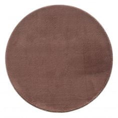 Ayyildiz Kusový koberec Catwalk 2600 Brown kruh 160x160 (průměr) kruh