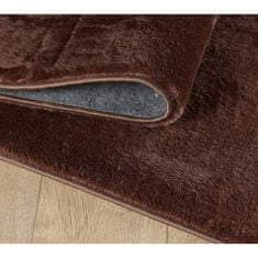 Ayyildiz Kusový koberec Catwalk 2600 Brown kruh 160x160 (průměr) kruh