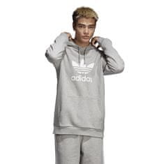 Adidas Mikina šedá 188 - 193 cm/XXL Trefoil Hoodie